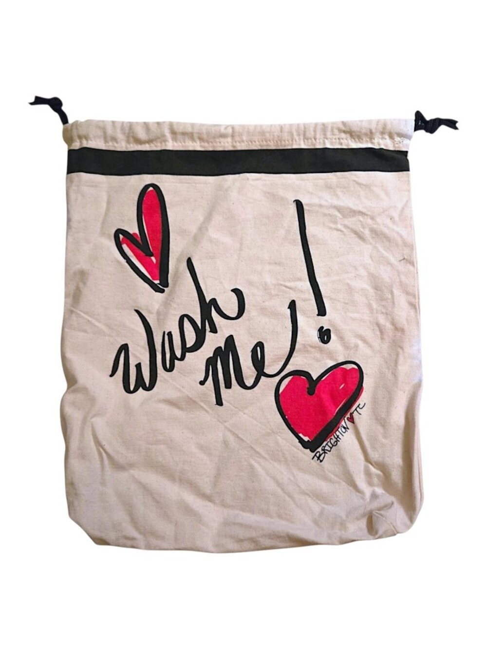 Brighton Pack Your Bags Travel Kit Set of 3 Cotton Canvas Drawstring Bags - Picture 3 of 13